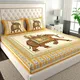 Yellow__Jaipuri bedsheet